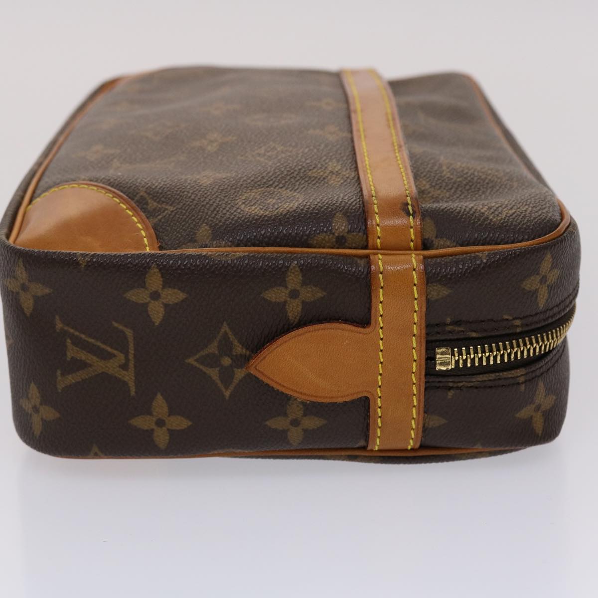 LOUIS VUITTON Monogram Compiegne 28 Clutch Bag M51845 LV Auth yk7465