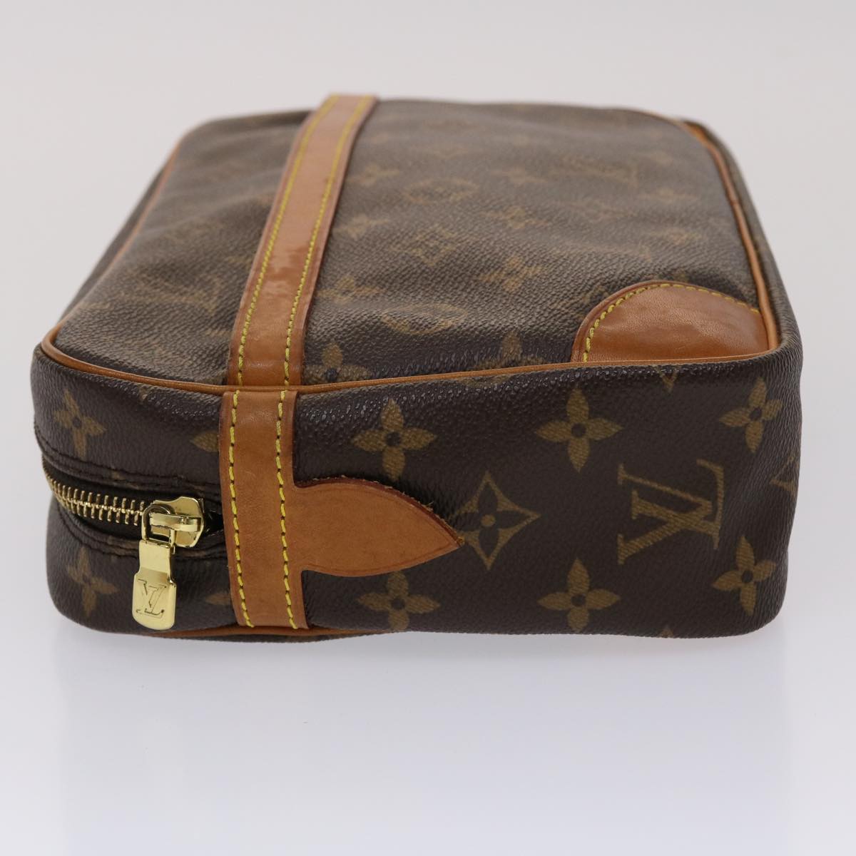 LOUIS VUITTON Monogram Compiegne 28 Clutch Bag M51845 LV Auth yk7465