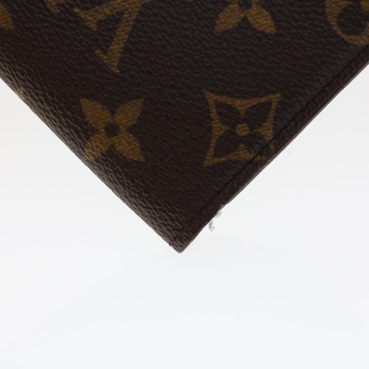 LOUIS VUITTON Monogram Continental Wallet North America T61217 LV Auth yk7469