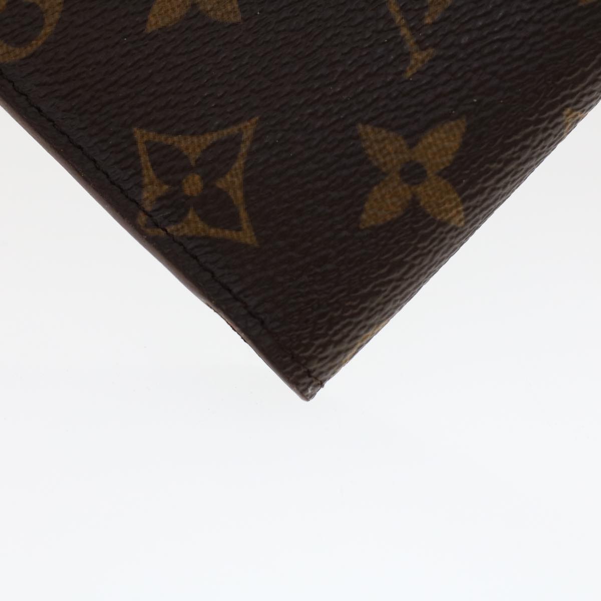 LOUIS VUITTON Monogram Continental Wallet North America T61217 LV Auth yk7469