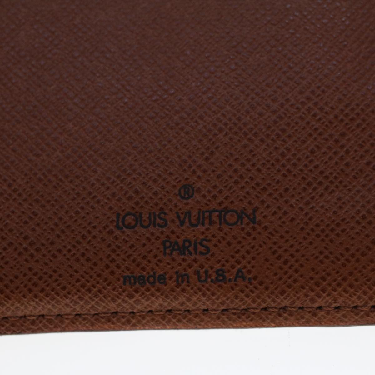 LOUIS VUITTON Monogram Continental Wallet North America T61217 LV Auth yk7469