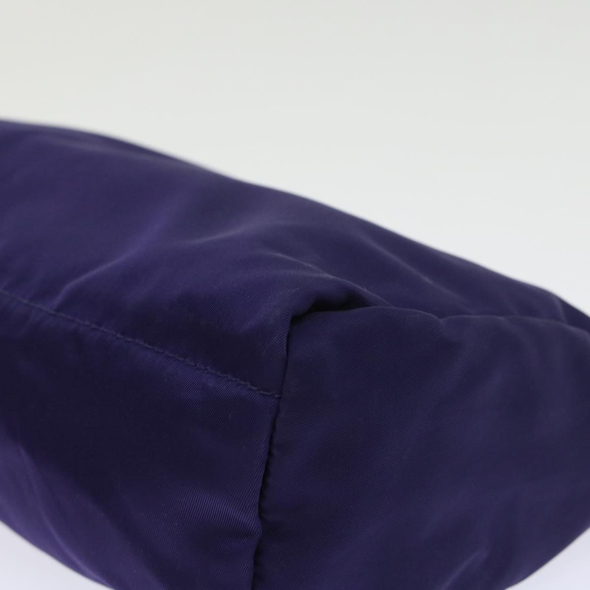 PRADA Pouch Nylon Purple Auth yk7480