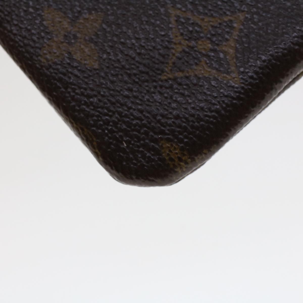 LOUIS VUITTON Monogram Pochette Cles Coin Purse M62650 LV Auth yk7484