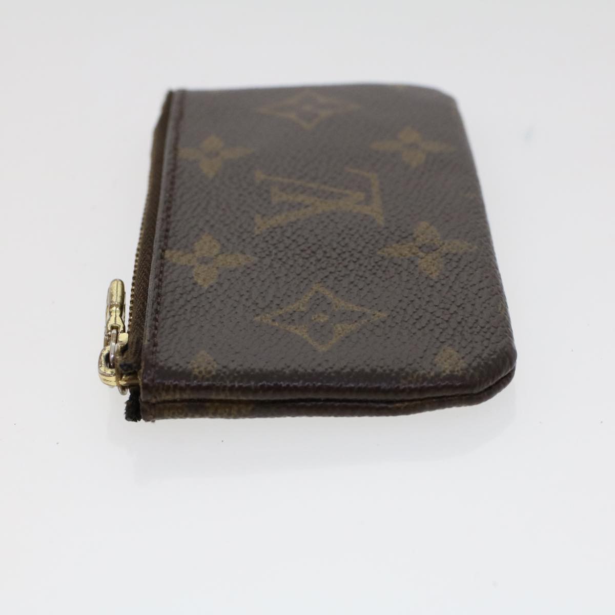 LOUIS VUITTON Monogram Pochette Cles Coin Purse M62650 LV Auth yk7484