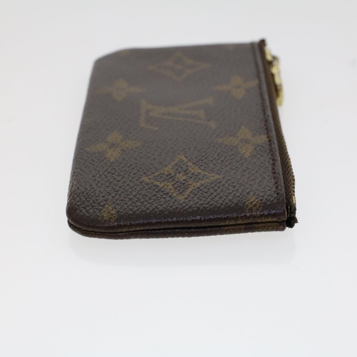 LOUIS VUITTON Monogram Pochette Cles Coin Purse M62650 LV Auth yk7484