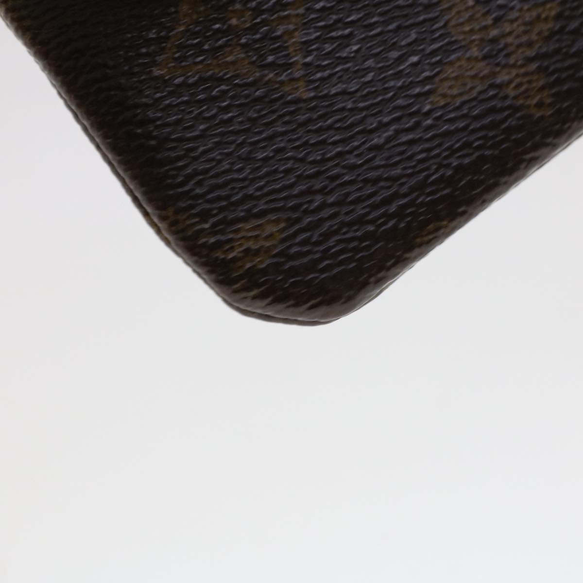 LOUIS VUITTON Monogram Pochette Cles Coin Purse M62650 LV Auth yk7484