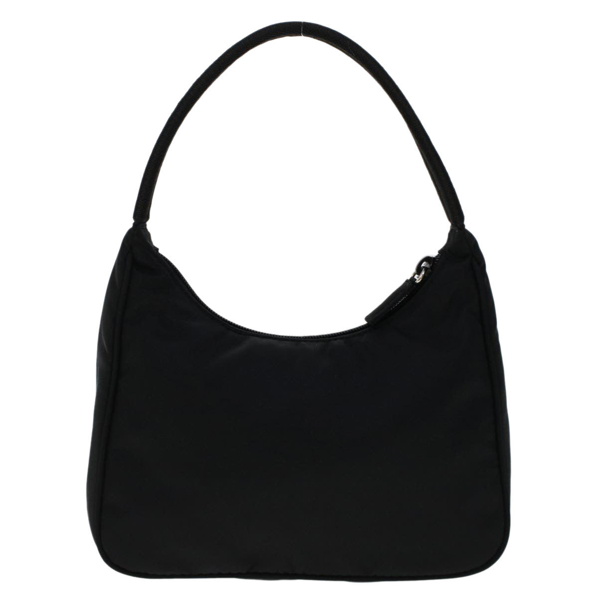 PRADA Hand Bag Nylon Black Auth yk7498 - 0