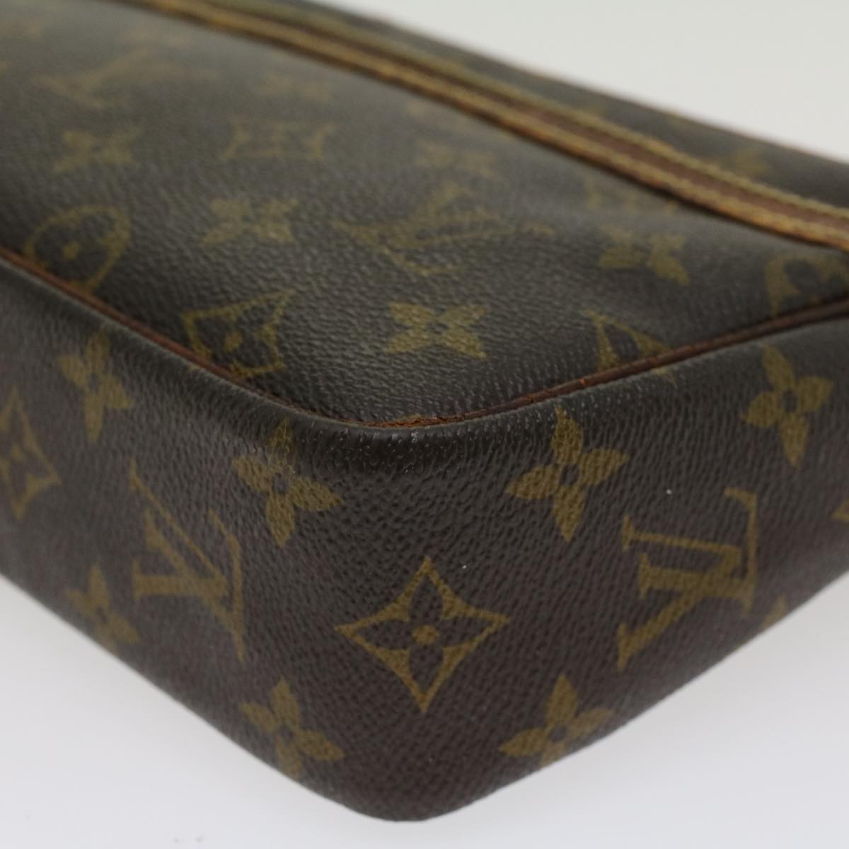 LOUIS VUITTON Monogram Compiegne 23 Clutch Bag M51847 LV Auth yk7531B