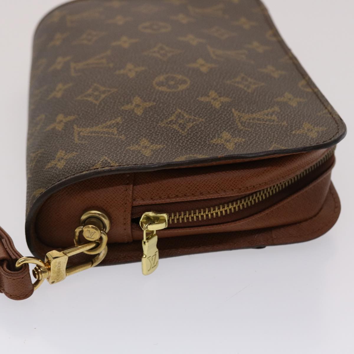 LOUIS VUITTON Monogram Orsay Clutch Bag M51790 LV Auth yk7557B