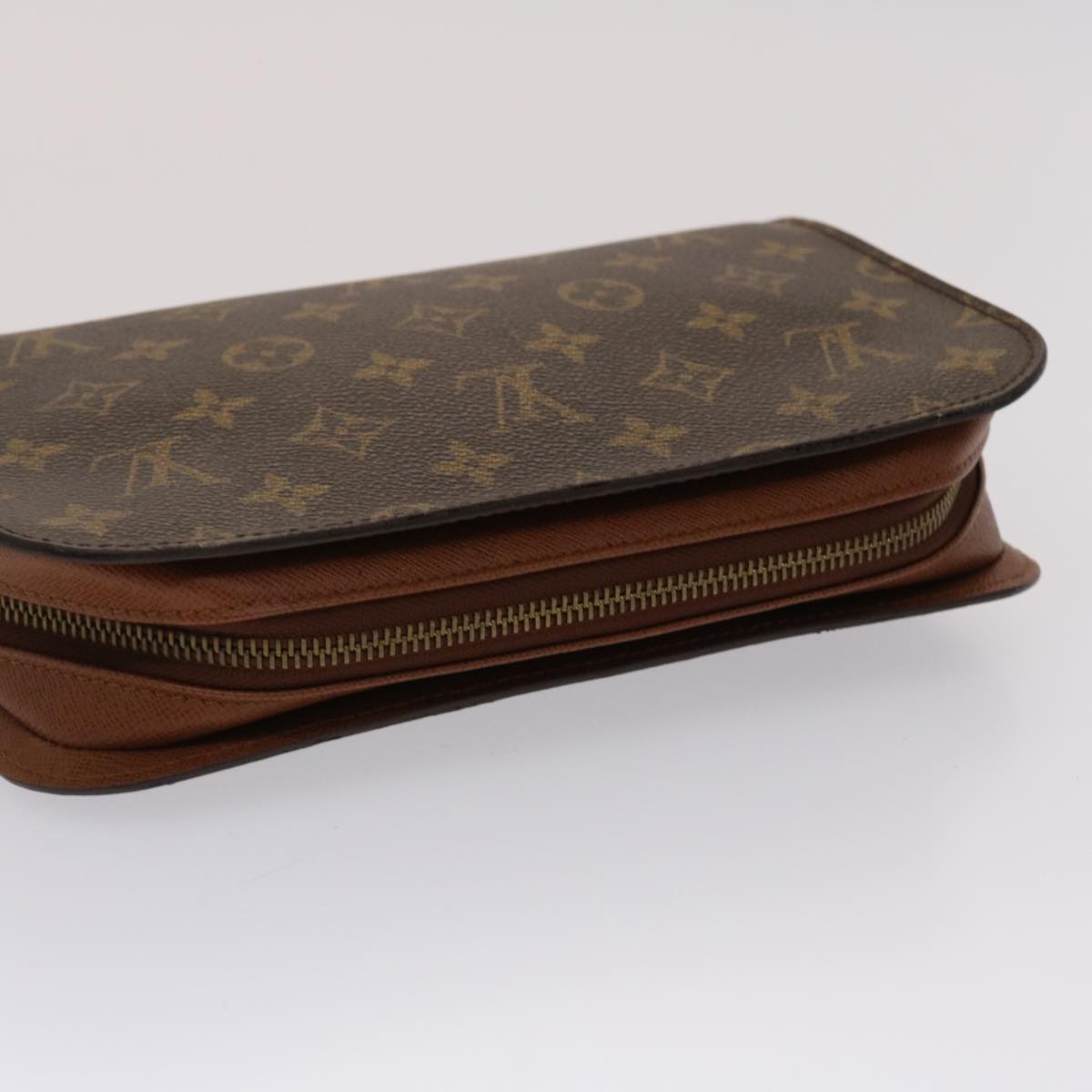 LOUIS VUITTON Monogram Orsay Clutch Bag M51790 LV Auth yk7557B