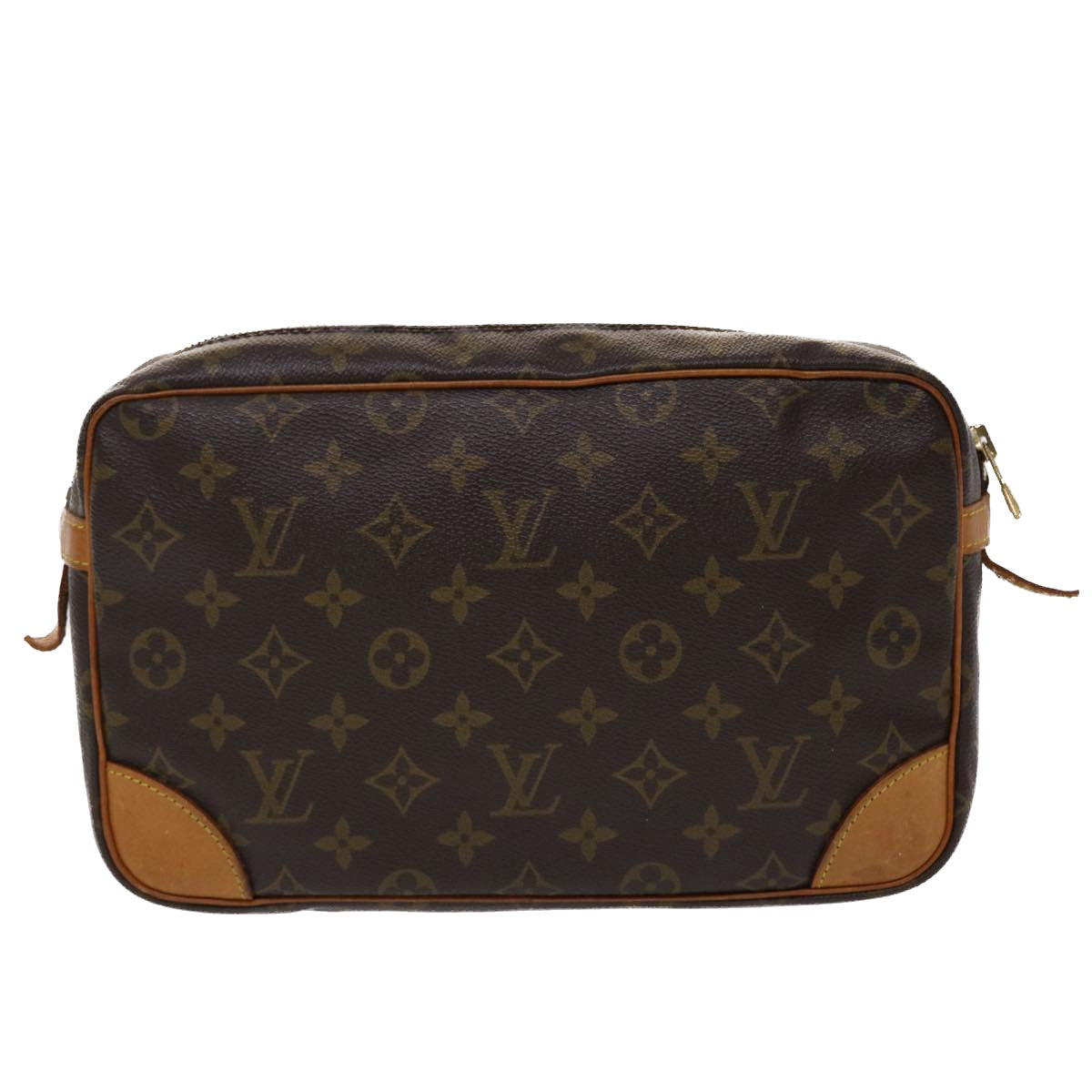 LOUIS VUITTON Monogram Compiegne 28 Clutch Bag M51845 LV Auth yk7579 - 0