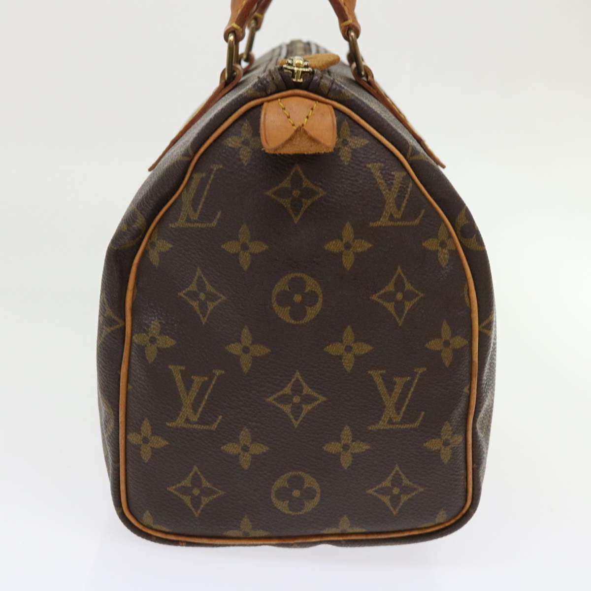 LOUIS VUITTON Monogram Speedy 25 Hand Bag M41528 LV Auth yk7597