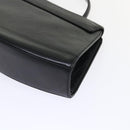 GIVENCHY Hand Bag Leather Black Auth yk7688B-15