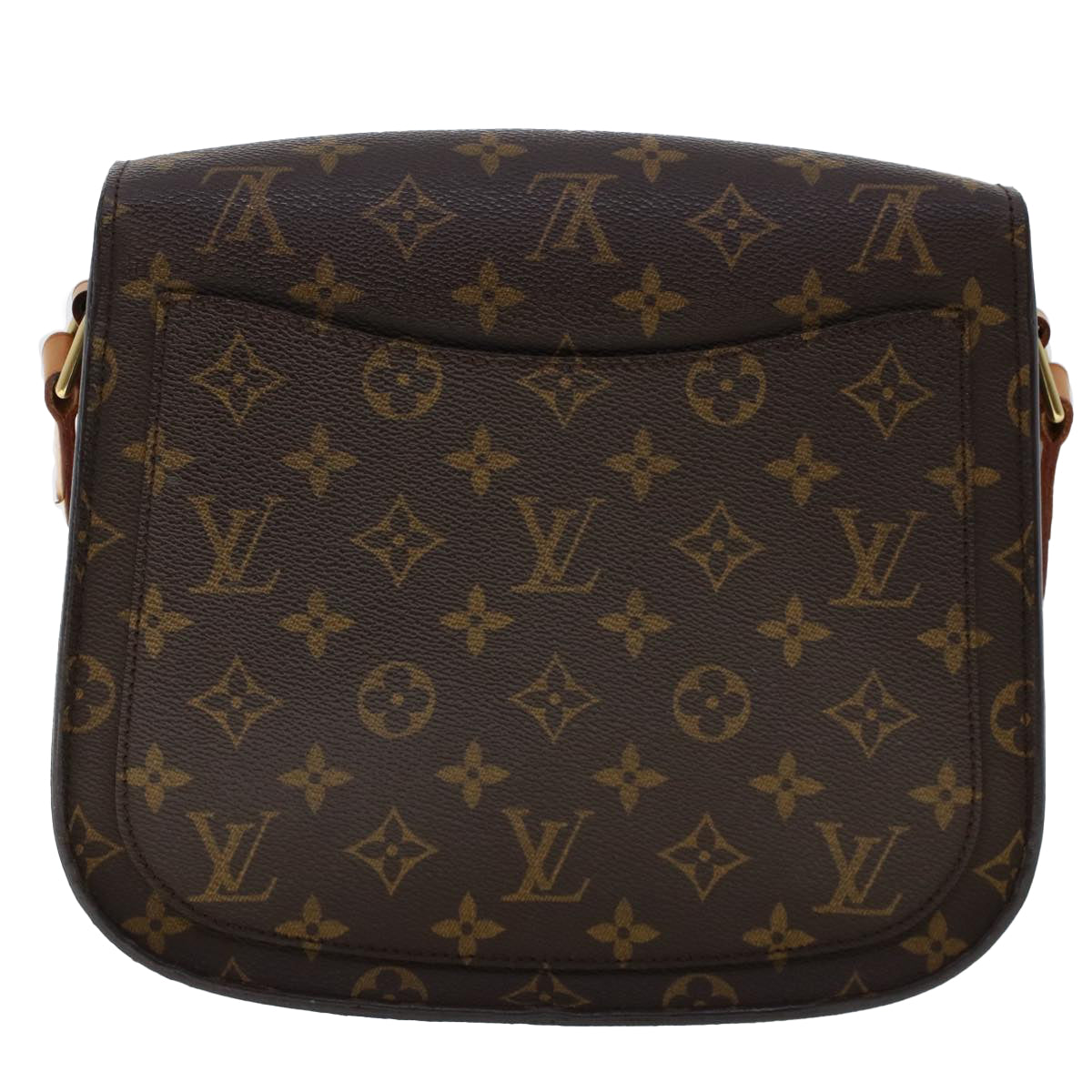 LOUIS VUITTON Monogram Saint Cloud GM Shoulder Bag M51242 LV Auth yk7840B