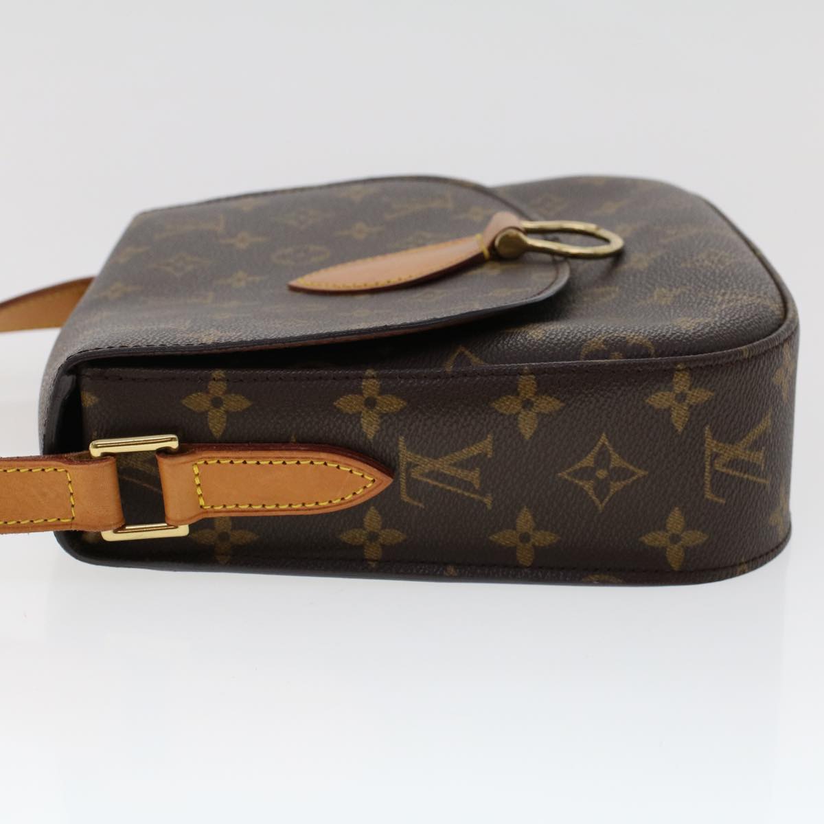 LOUIS VUITTON Monogram Saint Cloud GM Shoulder Bag M51242 LV Auth yk7840B