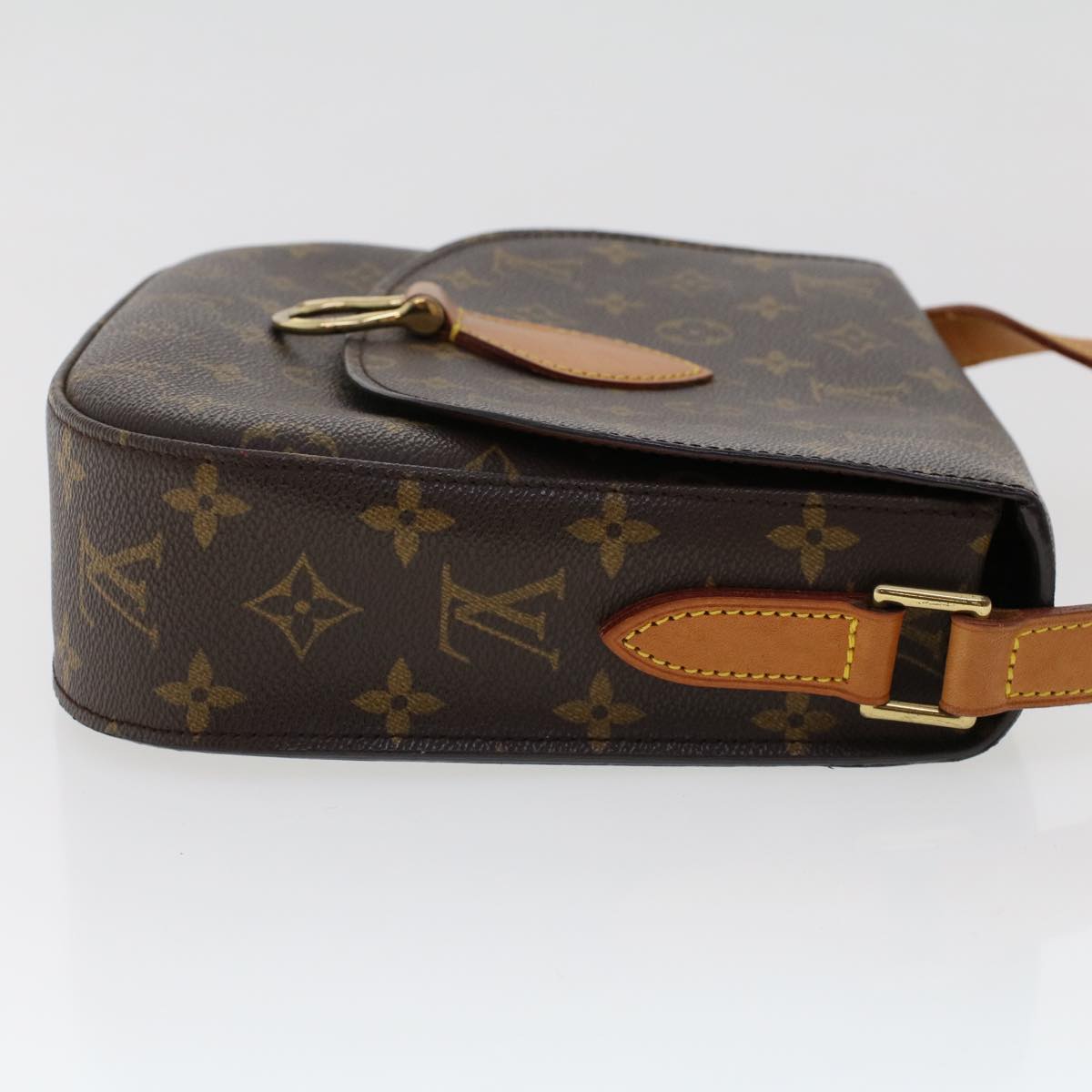 LOUIS VUITTON Monogram Saint Cloud GM Shoulder Bag M51242 LV Auth yk7840B