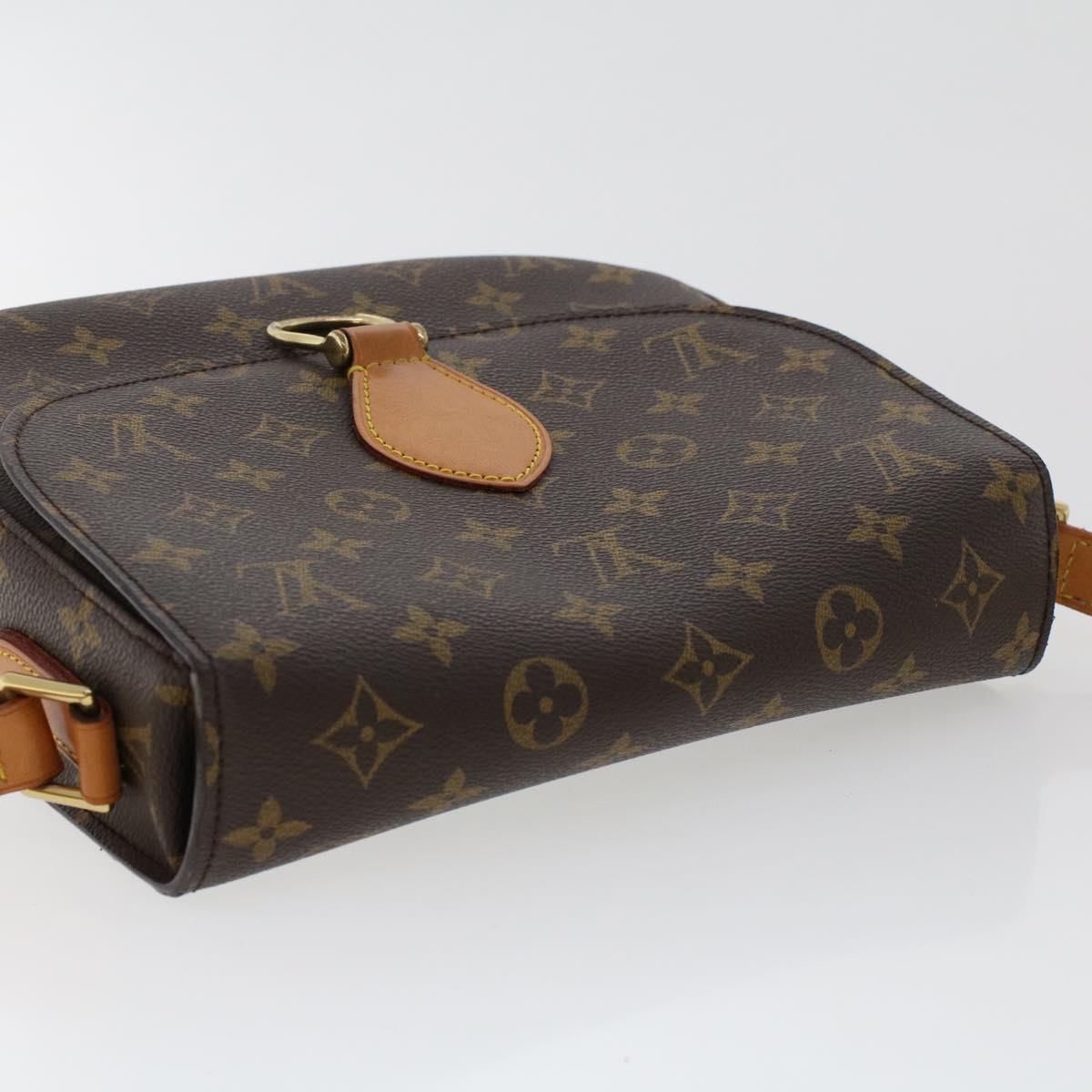 LOUIS VUITTON Monogram Saint Cloud GM Shoulder Bag M51242 LV Auth yk7840B