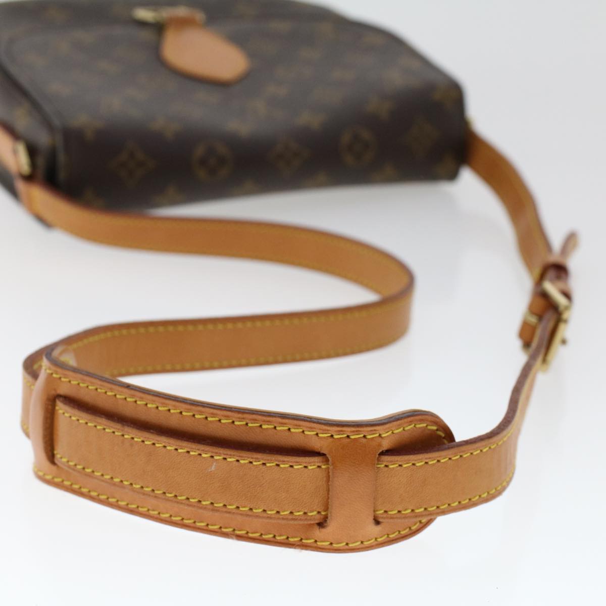 LOUIS VUITTON Monogram Saint Cloud GM Shoulder Bag M51242 LV Auth yk7840B