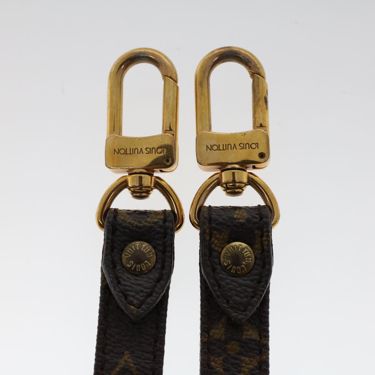 LOUIS VUITTON Monogram Shoulder Strap 47.2"" LV Auth yk7915