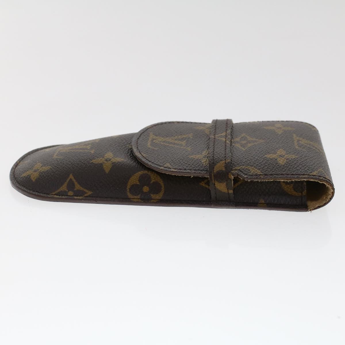 LOUIS VUITTON Monogram Etui Lunette Rabat Glasses Case M62970 LV Auth yk7916