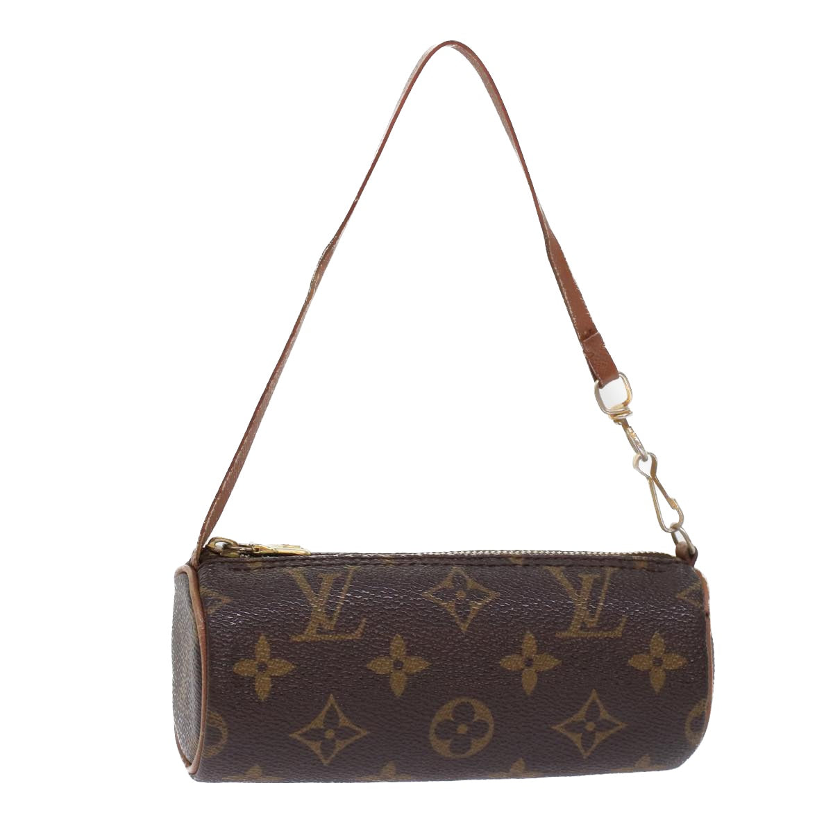 LOUIS VUITTON Monogram Papillon Pouch LV Auth yk7946