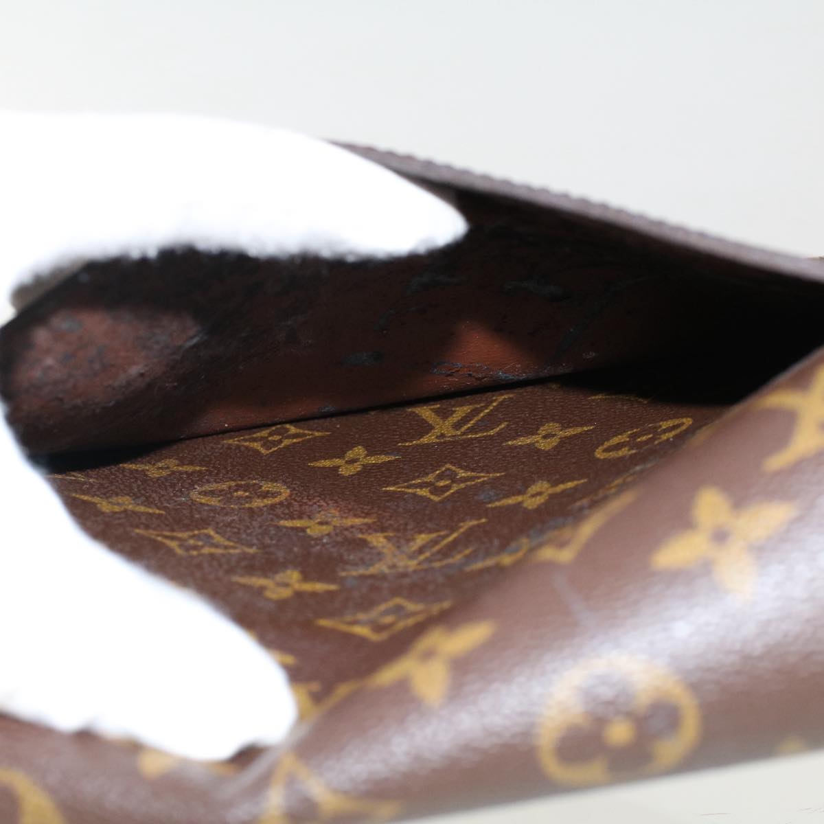 LOUIS VUITTON Monogram Saint Cloud GM Shoulder Bag M51242 LV Auth yk8103B