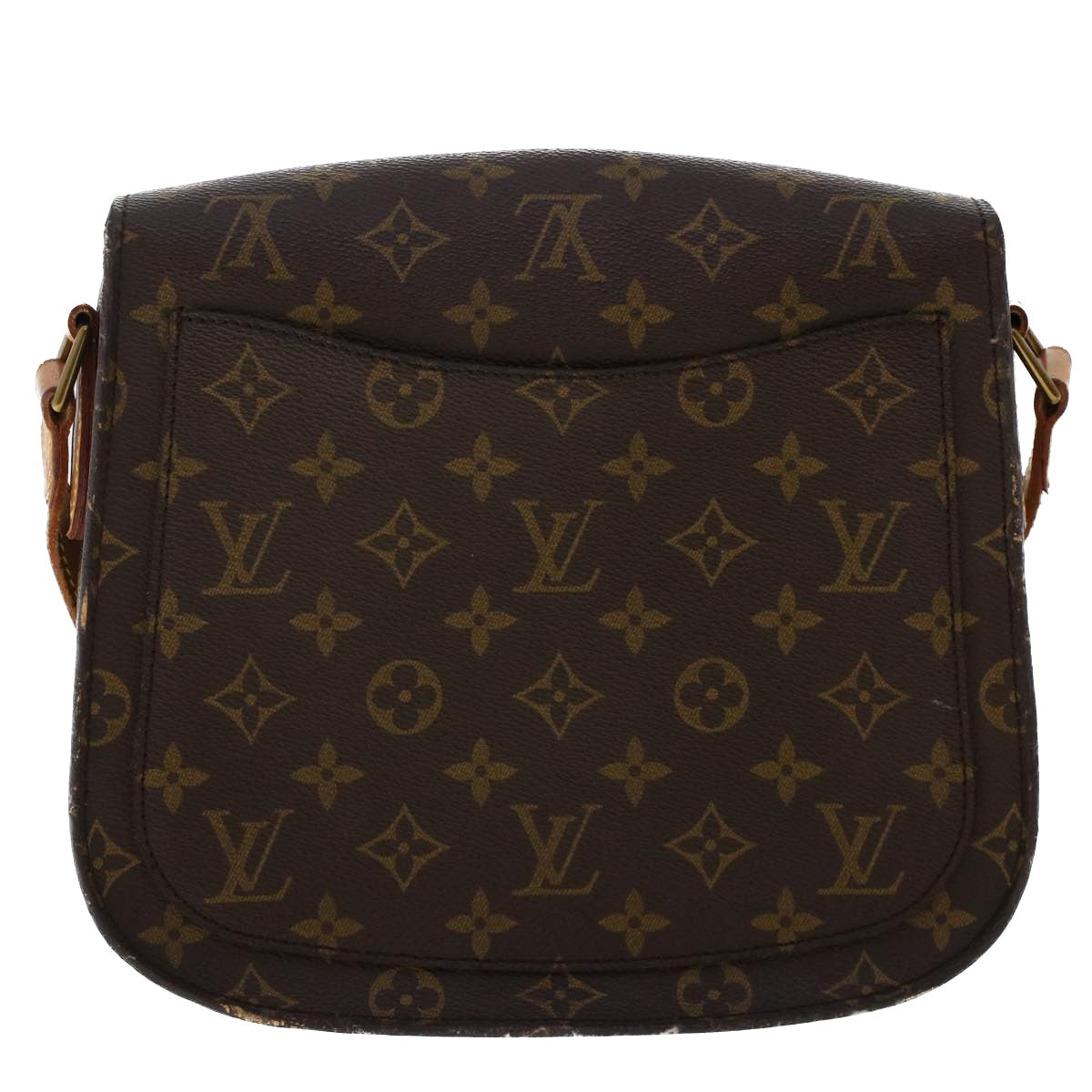 LOUIS VUITTON Monogram Saint Cloud GM Shoulder Bag M51242 LV Auth yk8103B