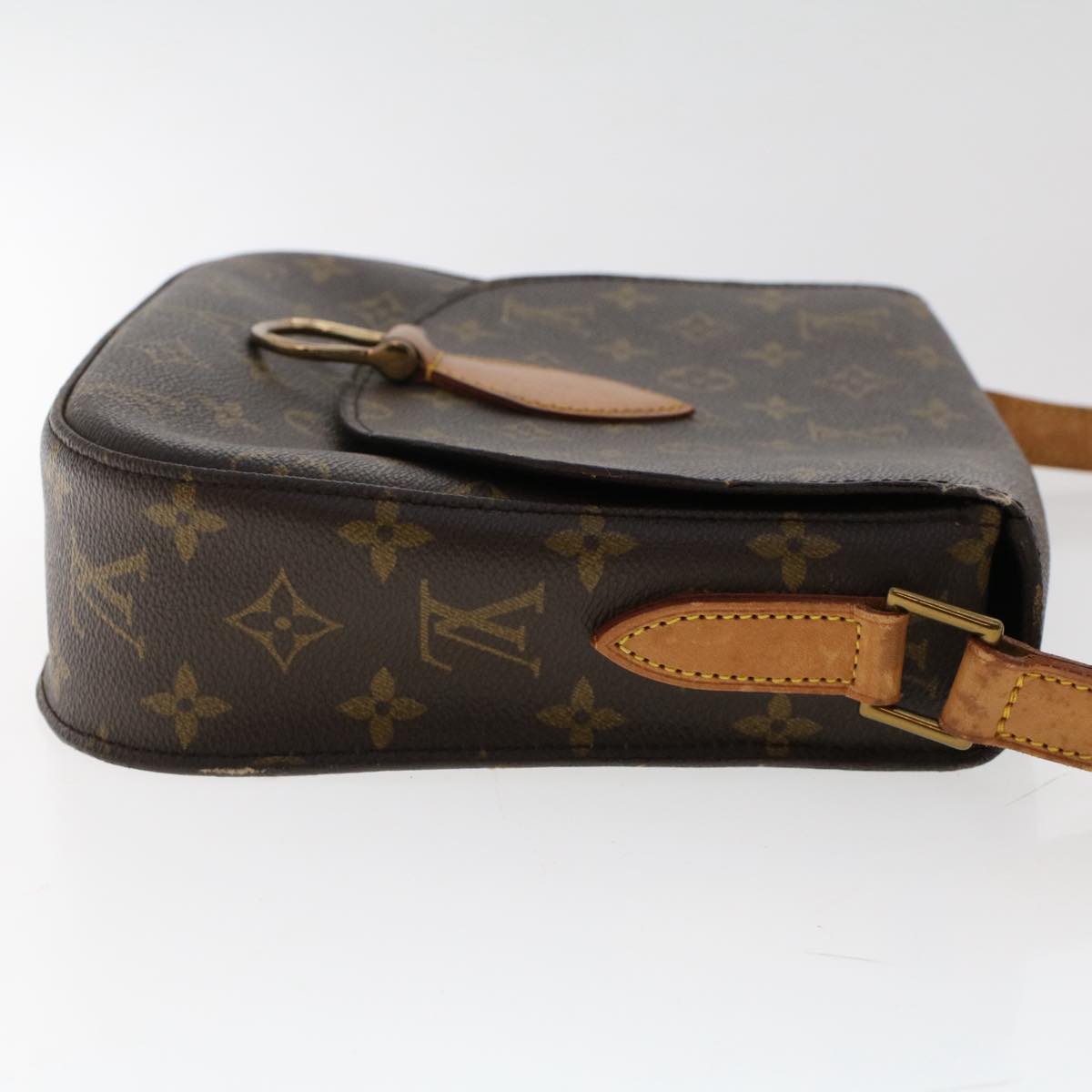 LOUIS VUITTON Monogram Saint Cloud GM Shoulder Bag M51242 LV Auth yk8103B