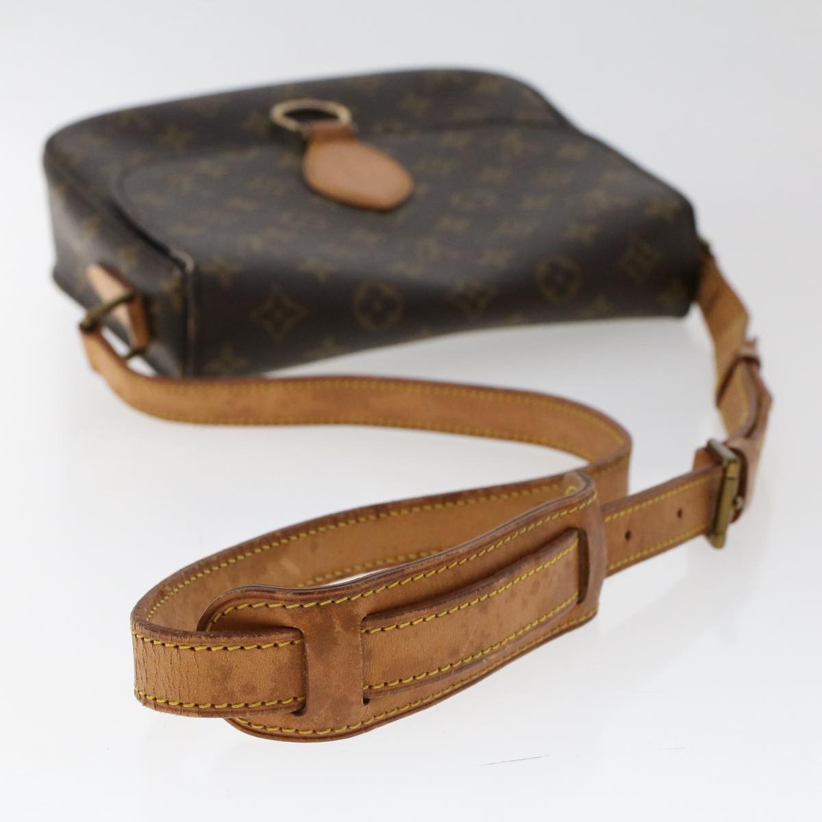 LOUIS VUITTON Monogram Saint Cloud GM Shoulder Bag M51242 LV Auth yk8103B