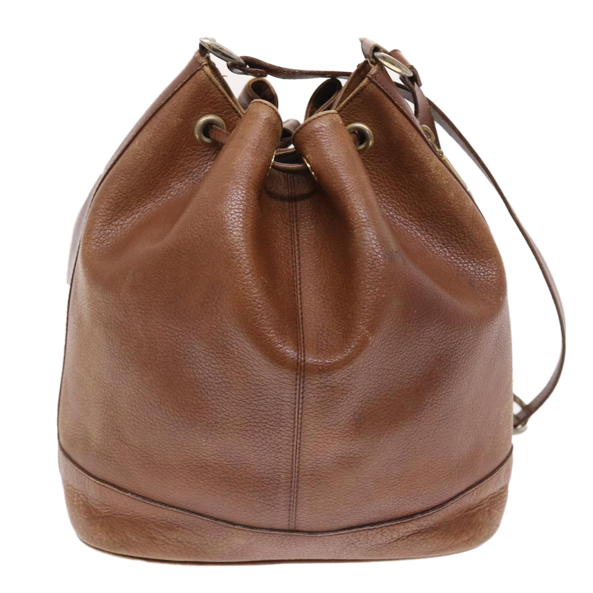 Burberrys Shoulder Bag Leather Brown Auth yk8108B - 0