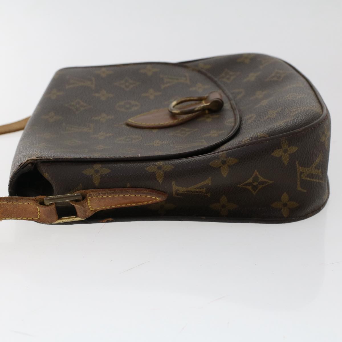 LOUIS VUITTON Monogram Saint Cloud GM Shoulder Bag M51242 LV Auth yk8113B