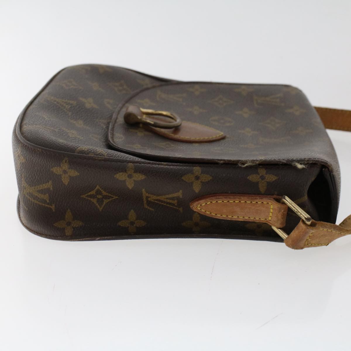 LOUIS VUITTON Monogram Saint Cloud GM Shoulder Bag M51242 LV Auth yk8113B