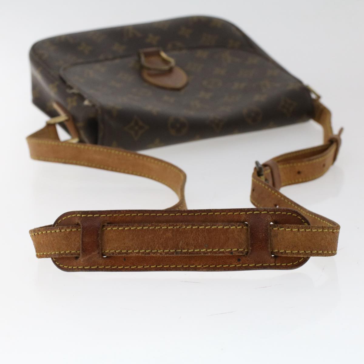 LOUIS VUITTON Monogram Saint Cloud GM Shoulder Bag M51242 LV Auth yk8113B