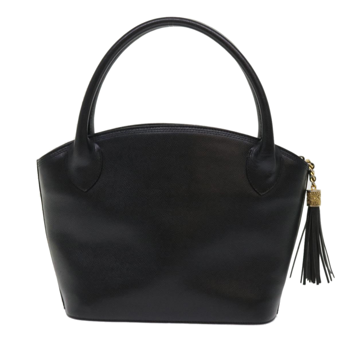 VALENTINO Hand Bag Leather Black Auth yk8121B - 0