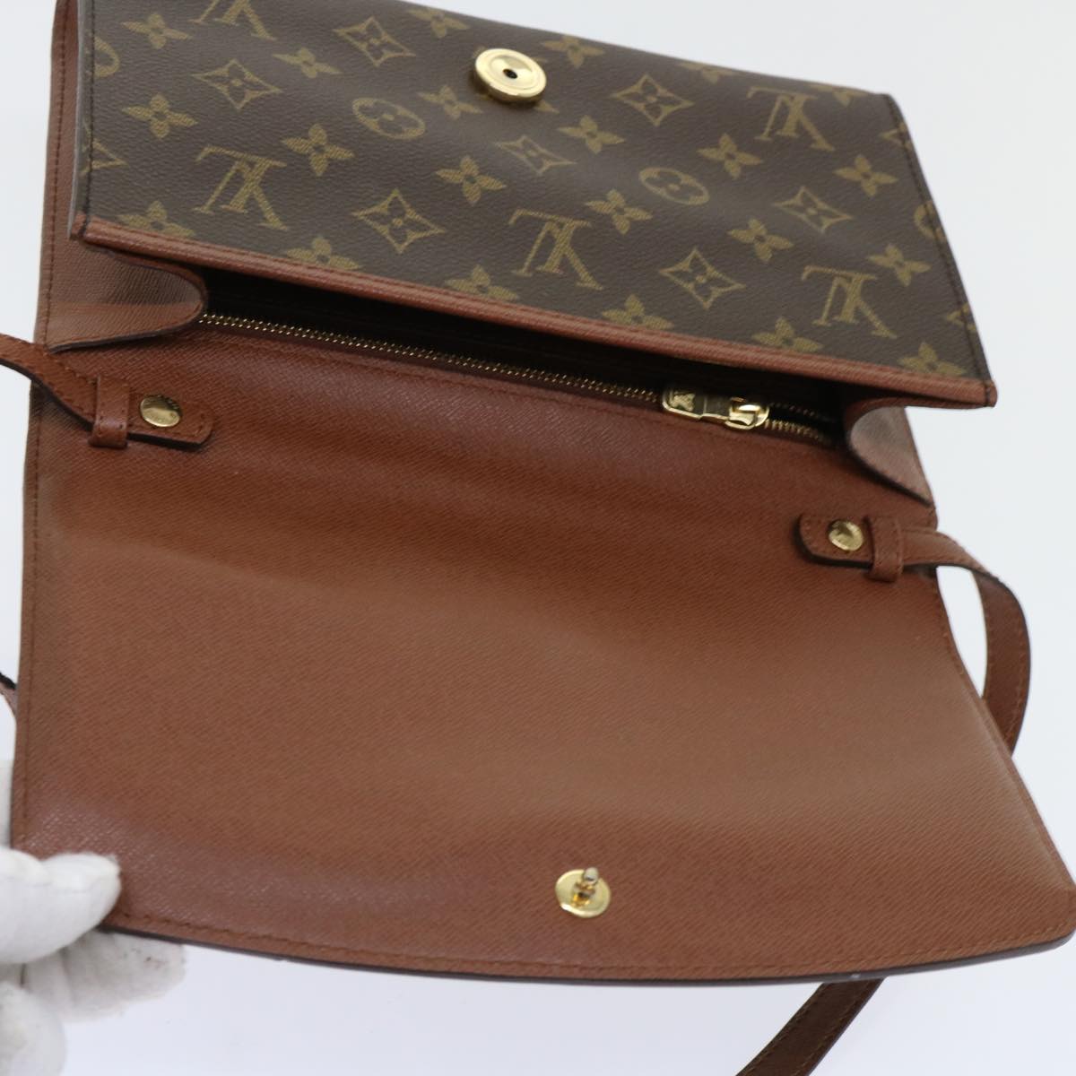 LOUIS VUITTON Monogram Bordeaux Shoulder Bag M51797 LV Auth yk8131B