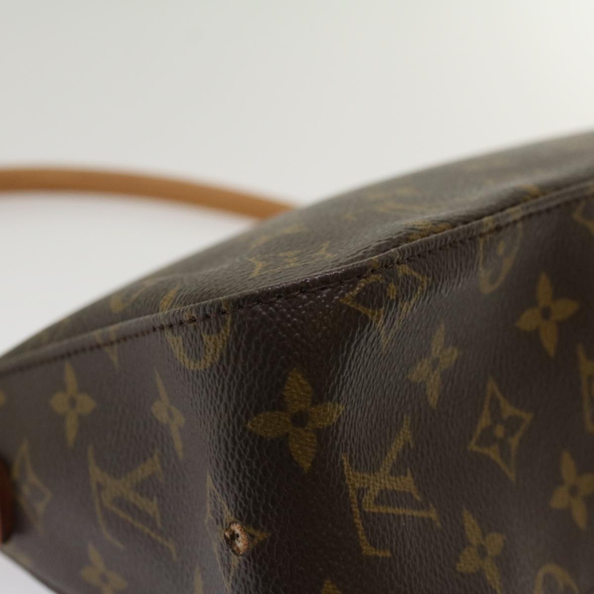 LOUIS VUITTON Monogram Mini Looping Shoulder Bag M51147 LV Auth yk8148B