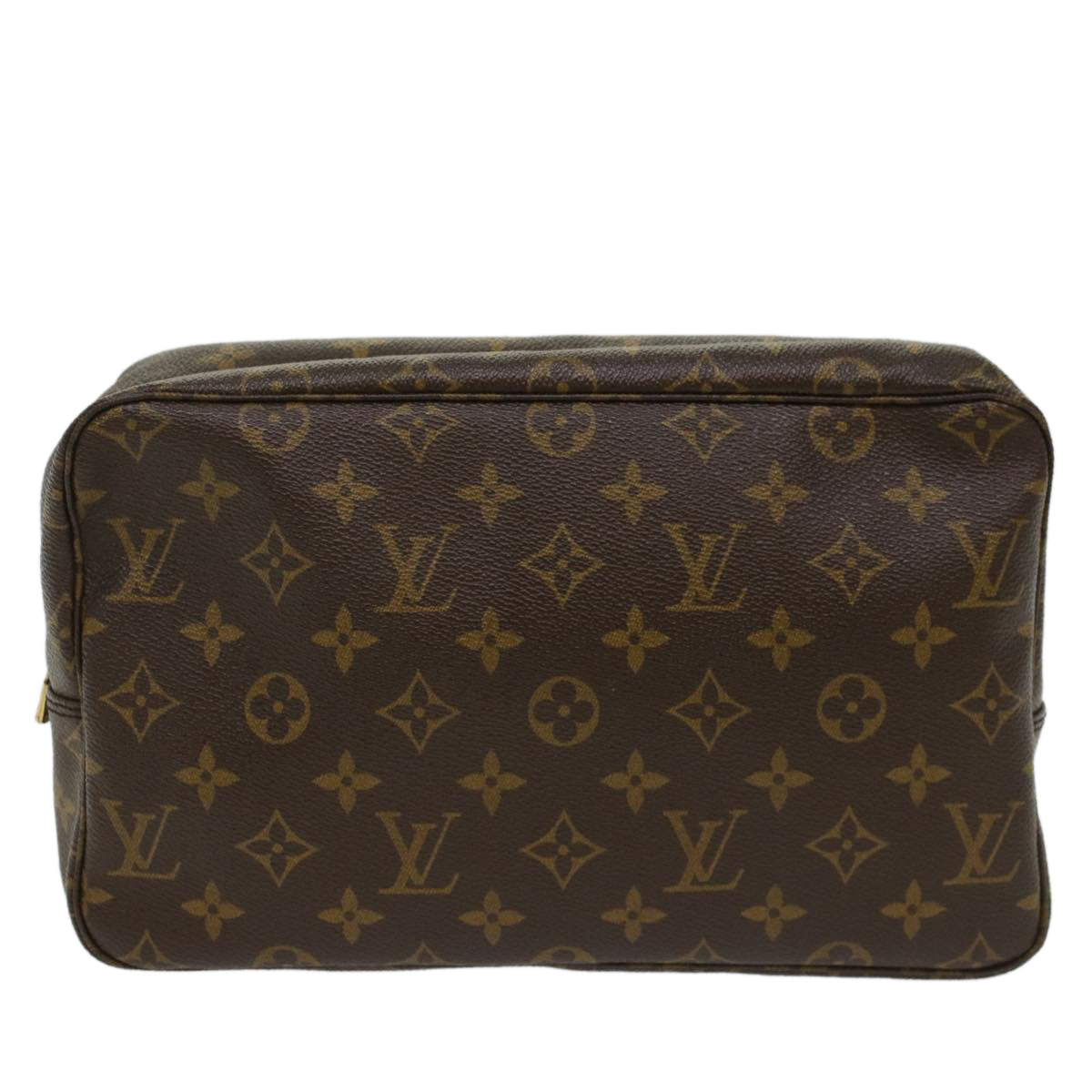 LOUIS VUITTON Monogram Trousse Toilette 28 Clutch Bag M47522 LV Auth yk8168