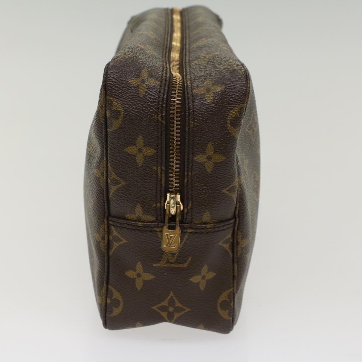 LOUIS VUITTON Monogram Trousse Toilette 28 Clutch Bag M47522 LV Auth yk8168