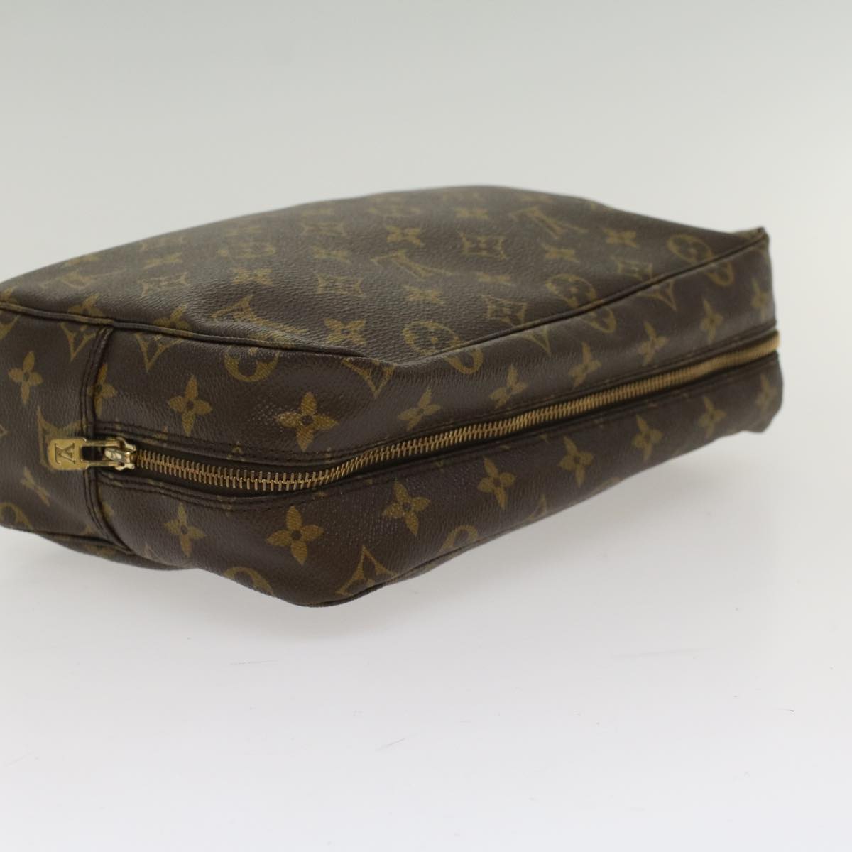 LOUIS VUITTON Monogram Trousse Toilette 28 Clutch Bag M47522 LV Auth yk8168