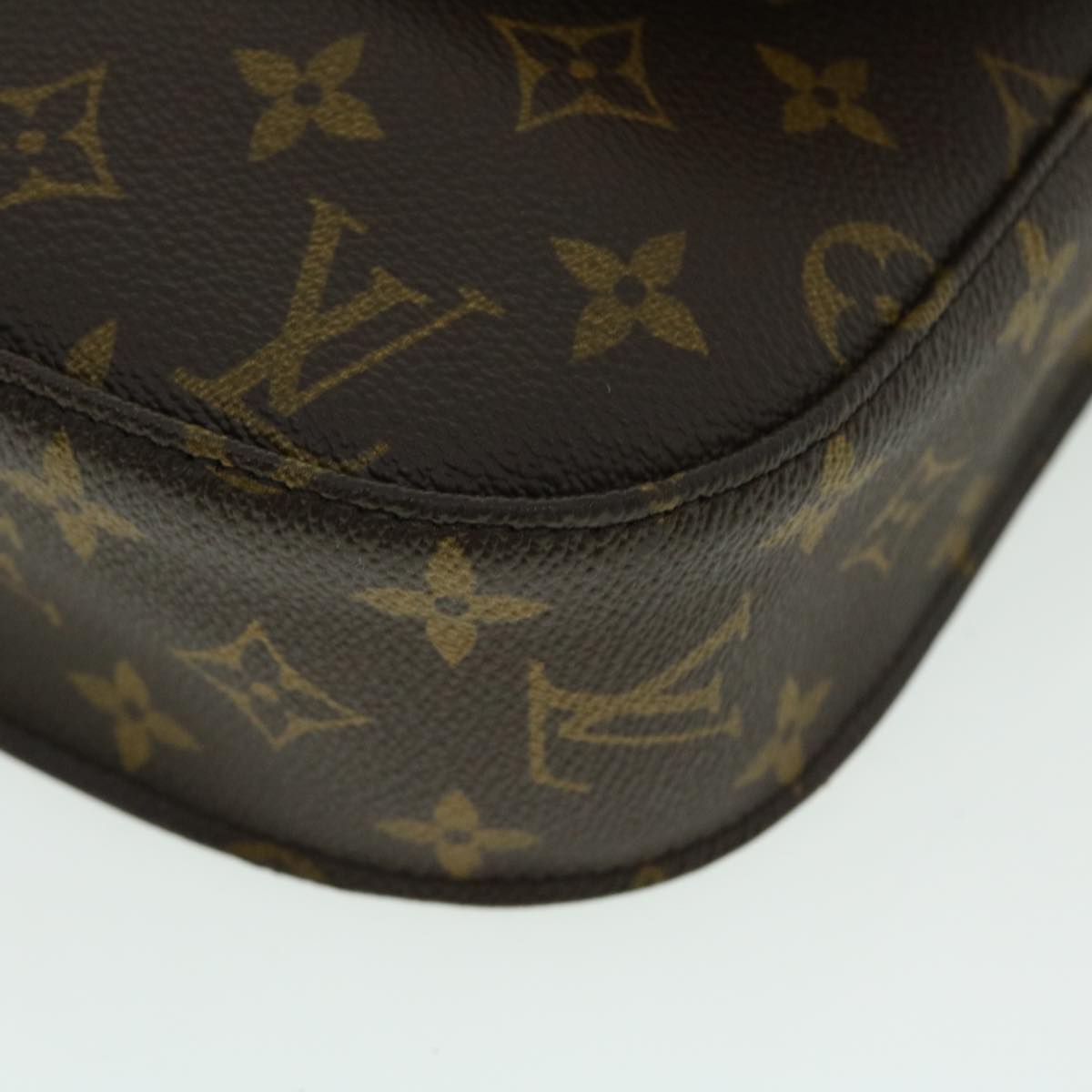 LOUIS VUITTON Monogram Saint Cloud GM Shoulder Bag M51242 LV Auth yk8200