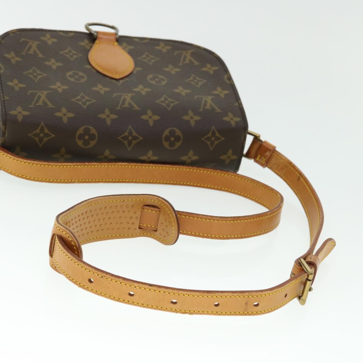 LOUIS VUITTON Monogram Saint Cloud GM Shoulder Bag M51242 LV Auth yk8200