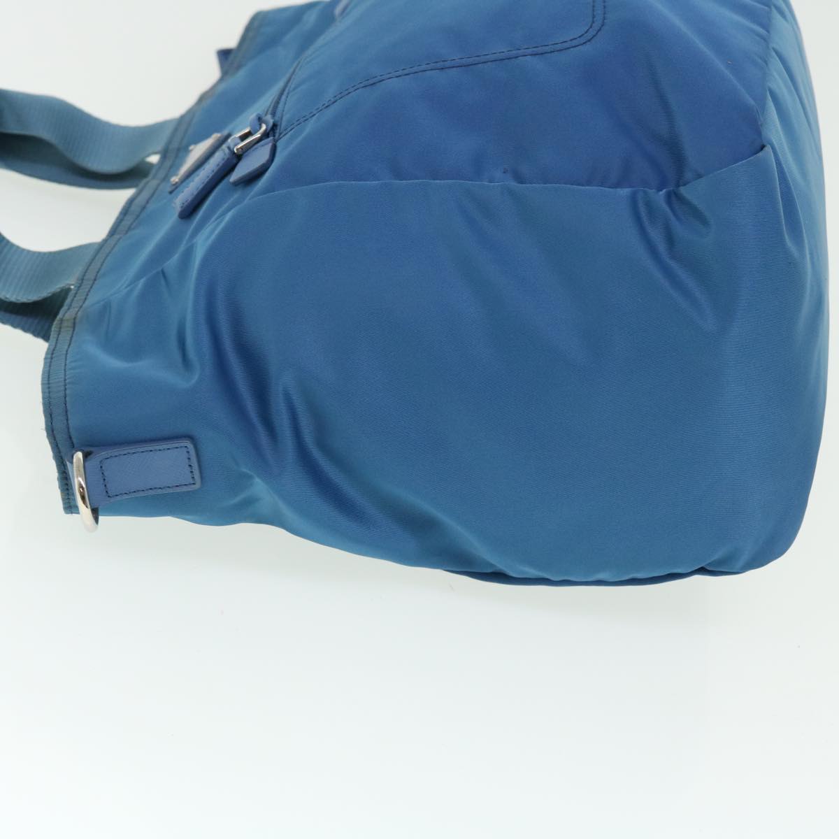 PRADA Tote Bag Nylon 2way Blue Auth yk8236