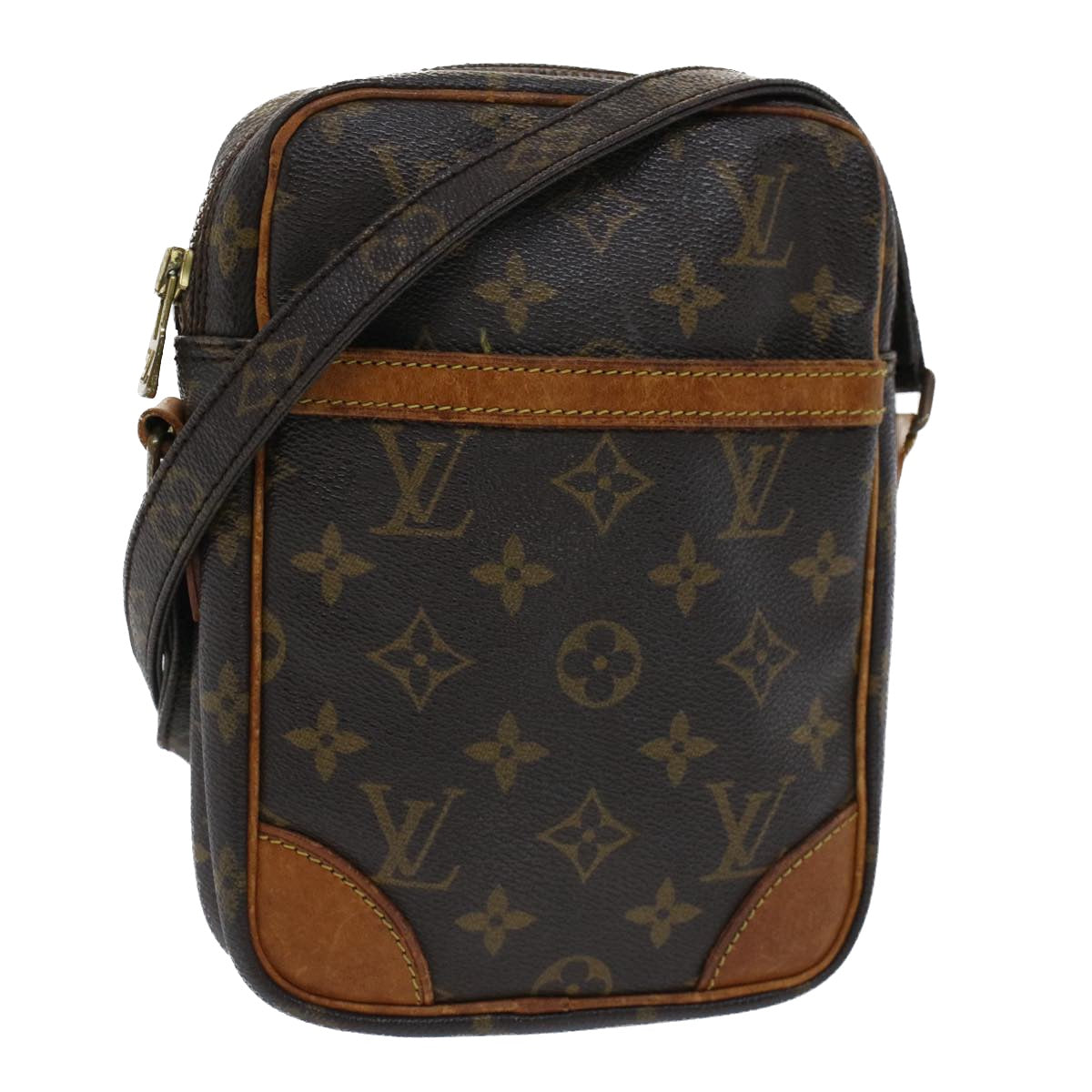 LOUIS VUITTON Monogram Danube Shoulder Bag M45266 LV Auth yk8238