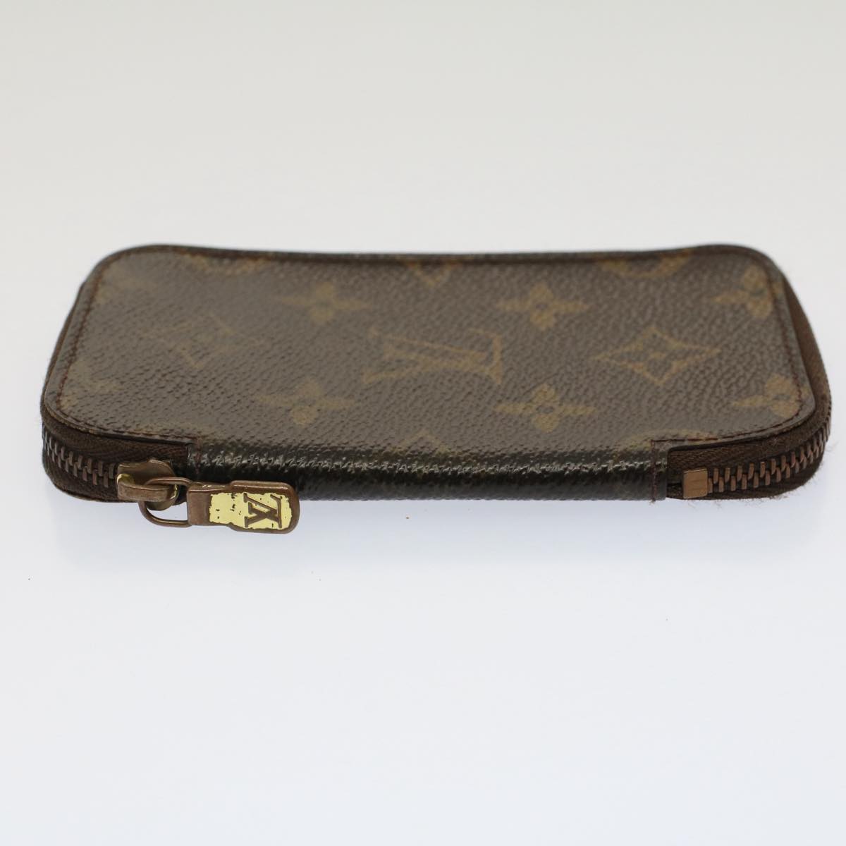 LOUIS VUITTON Monogram Pochette 6 Cure Key Case M62610 LV Auth yk8262