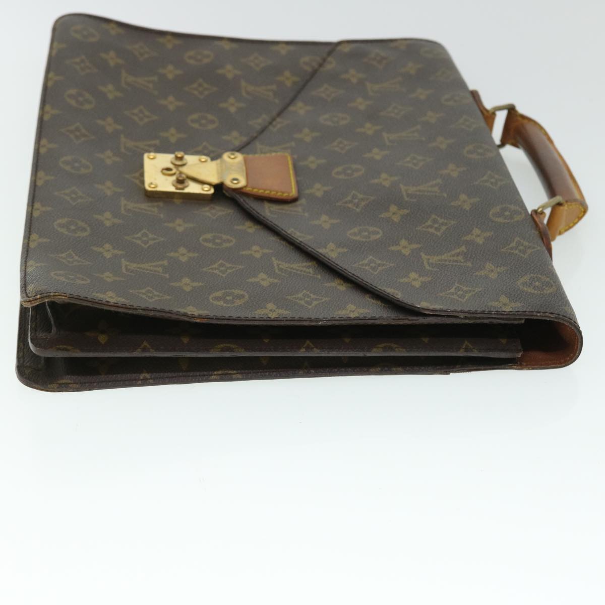 LOUIS VUITTON Monogram Serviette Conseiller Briefcase M53331 LV Auth yk8368B