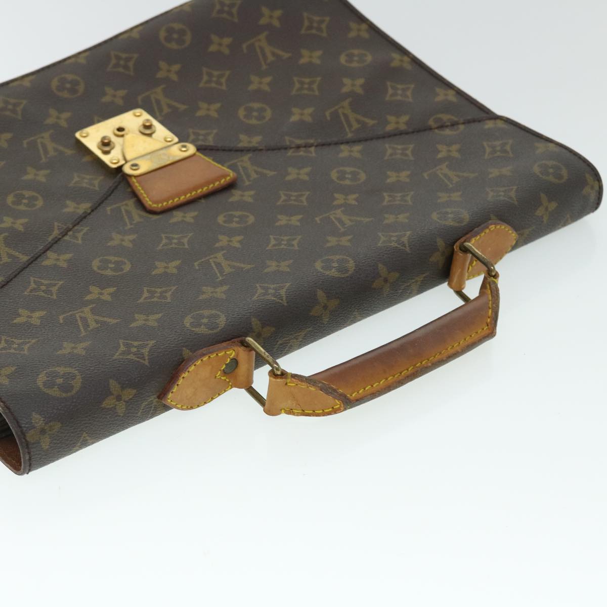 LOUIS VUITTON Monogram Serviette Conseiller Briefcase M53331 LV Auth yk8368B