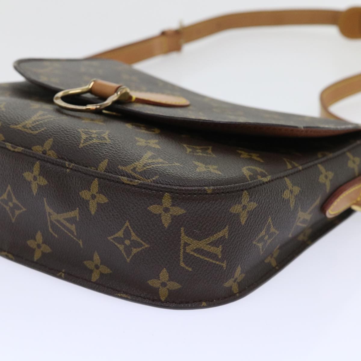 LOUIS VUITTON Monogram Saint Cloud GM Shoulder Bag M51242 LV Auth yk8381B