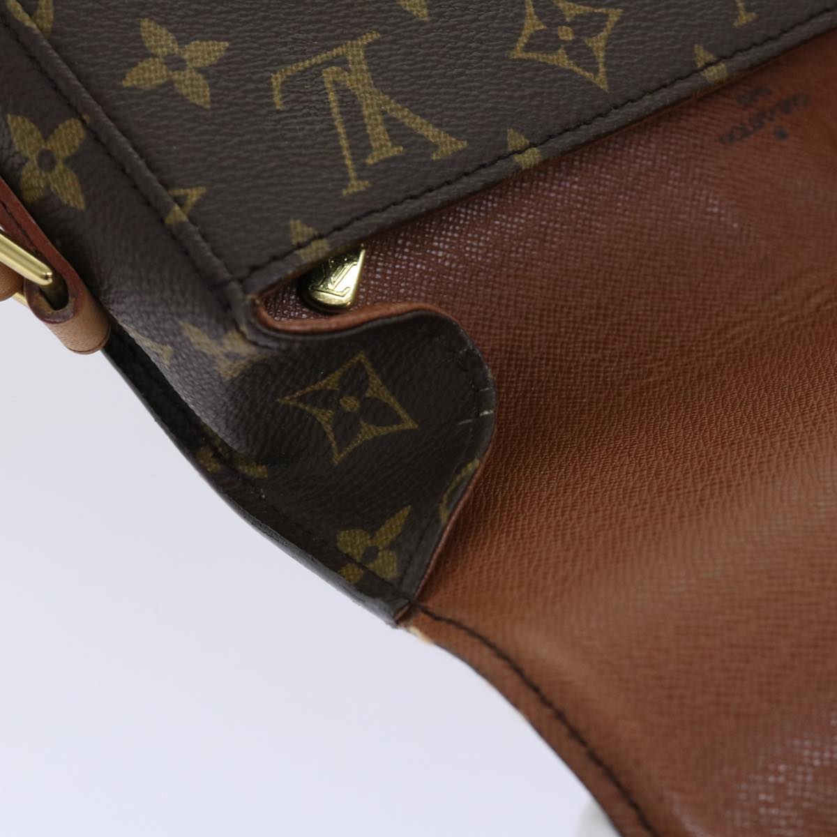 LOUIS VUITTON Monogram Saint Cloud GM Shoulder Bag M51242 LV Auth yk8381B