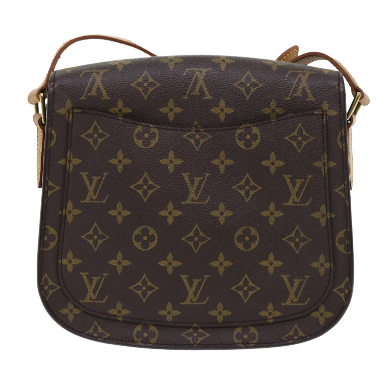 LOUIS VUITTON Monogram Saint Cloud GM Shoulder Bag M51242 LV Auth yk8381B