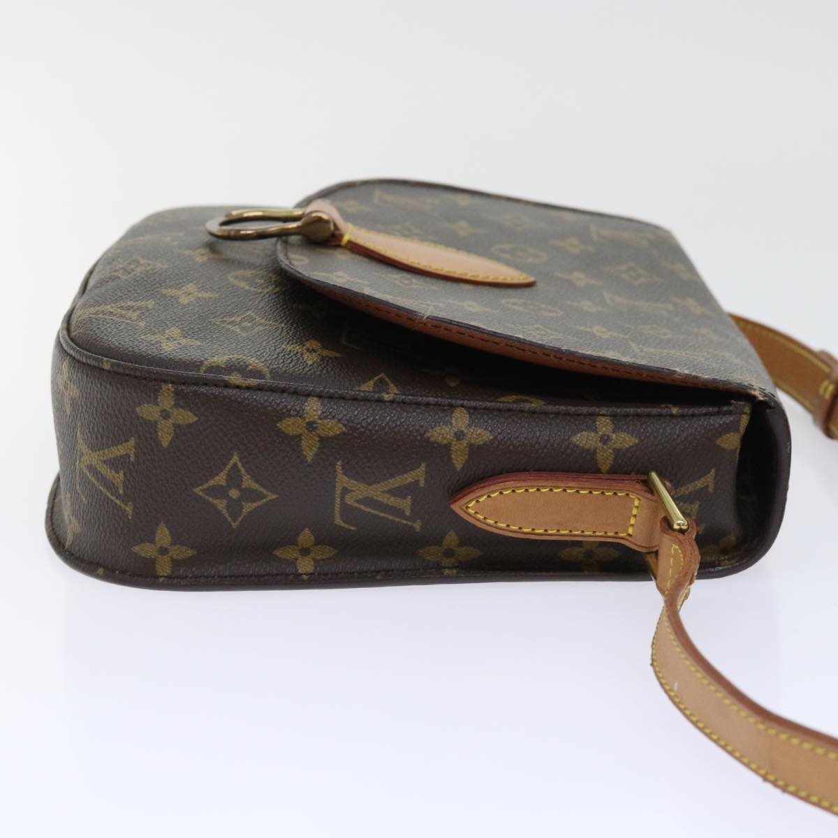 LOUIS VUITTON Monogram Saint Cloud GM Shoulder Bag M51242 LV Auth yk8381B